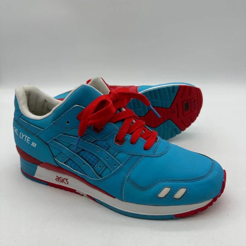 ASICS H20DJ Gel Lyte III Mens Size 11 BAIT‎ Blue Ring 2012 Captain America Shoes